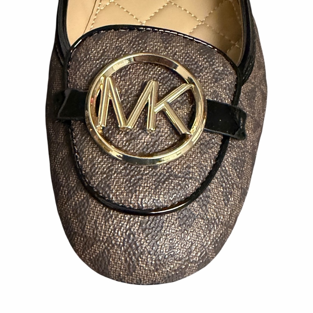 MICHAEL Michael Kors Lillie Logo Moccasins Flat 8.5M NIB - Picture 3 of 10